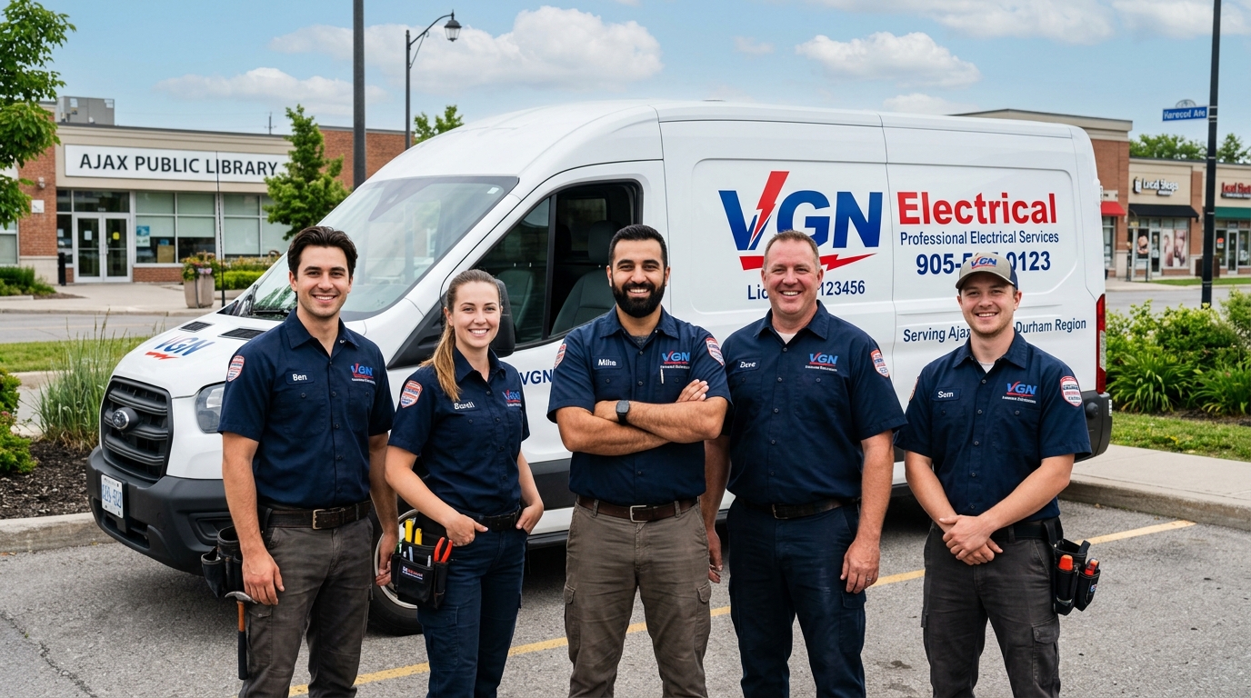 Alltech Electrical Systems Inc team of licensed master electricians in Pickering Ontario